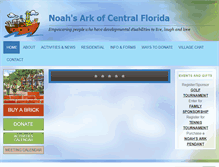 Tablet Screenshot of noahsarkflorida.org